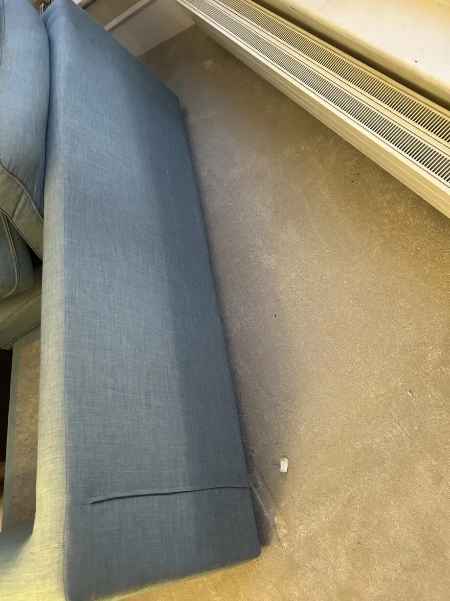 FREE pair of DFS blue sofas