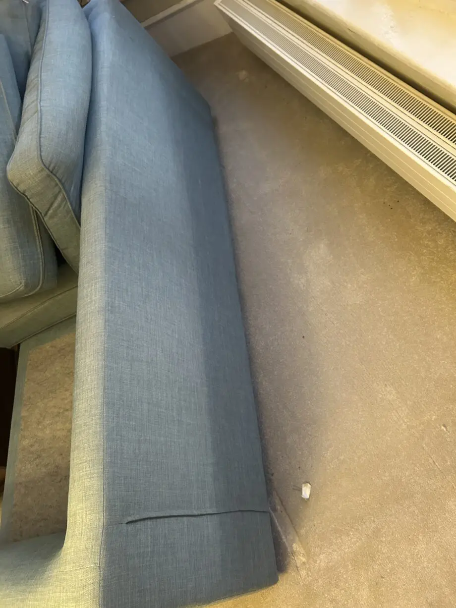 FREE pair of DFS blue sofas