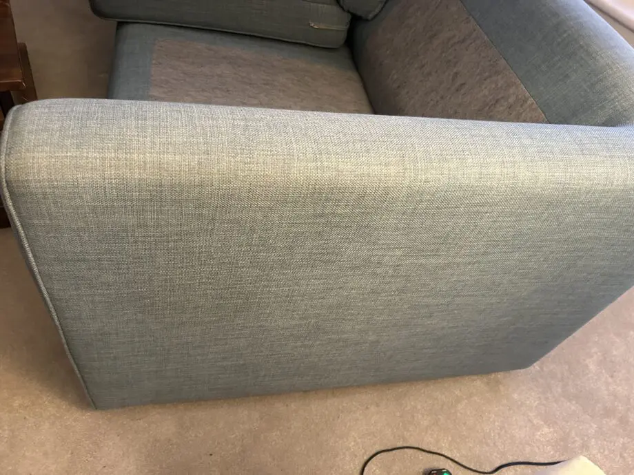 FREE pair of DFS blue sofas