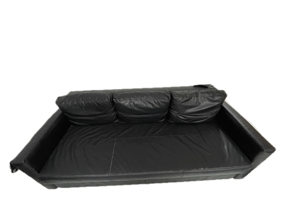 IKEA FRIHETEN Three-seat sofa-bed, black