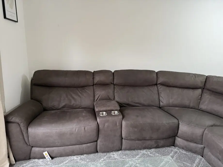 DFS Grey Ronan Corner Sofa