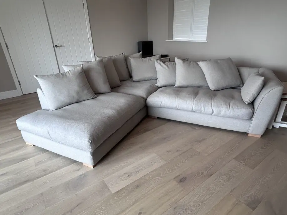 DFS Grey Corner Sofa