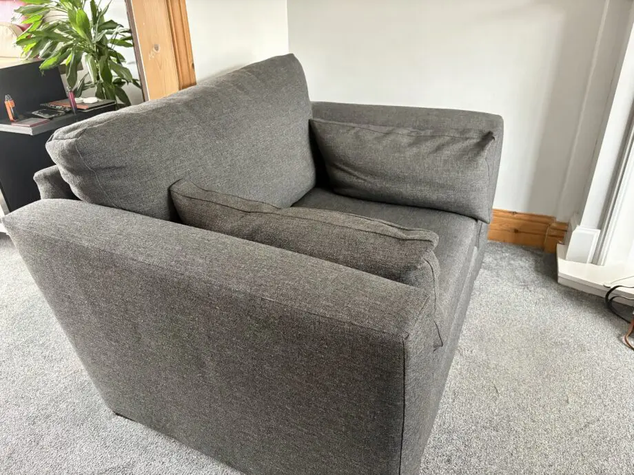 M&S Miles Large 2 Seater and Love Seat (dark grey)
