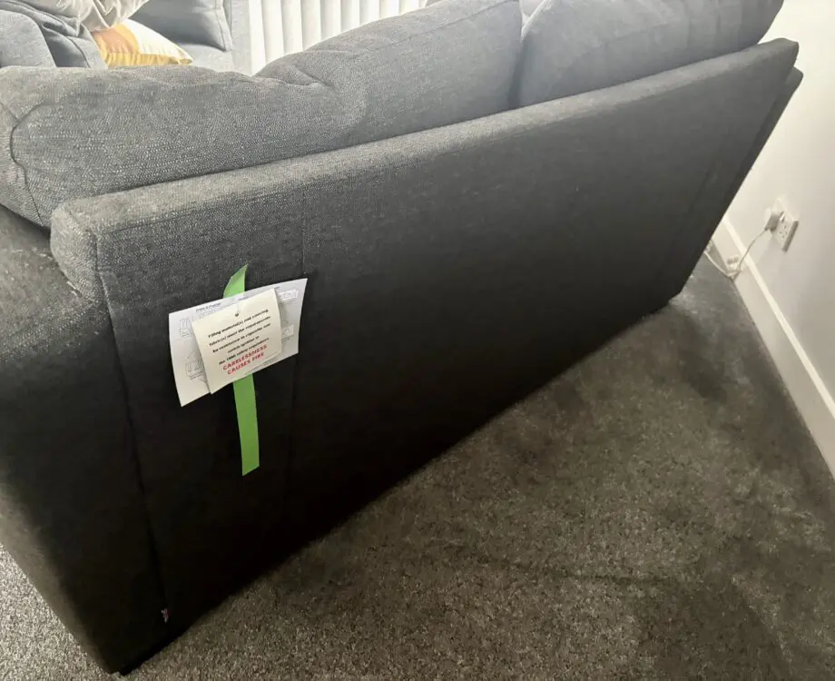 M&S Miles Large 2 Seater and Love Seat (dark grey)