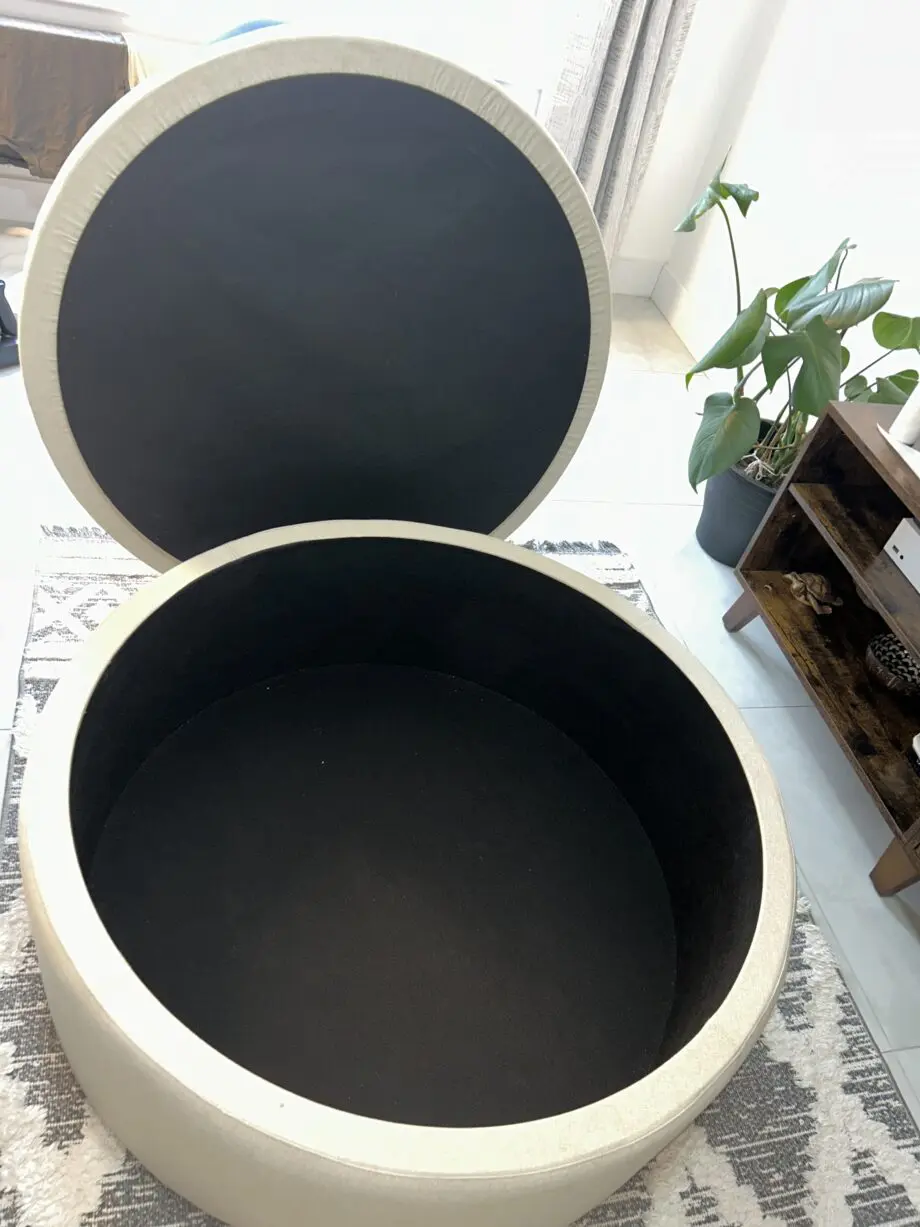 DUSK SoHo Sofa and Pouffe Set - Natural
