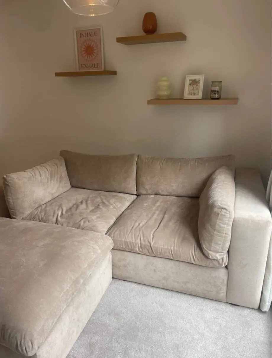 OPA Living Modular Cloud Sofa and Footstool