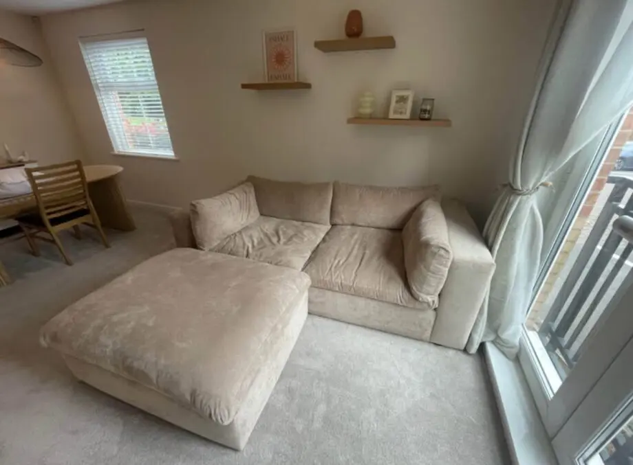OPA Living Modular Cloud Sofa and Footstool