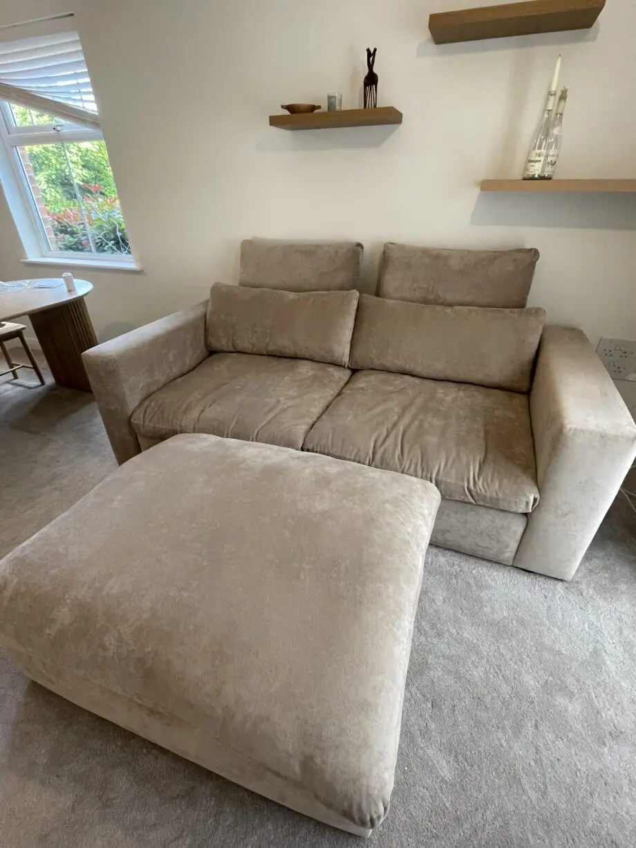 OPA Living Modular Cloud Sofa and Footstool