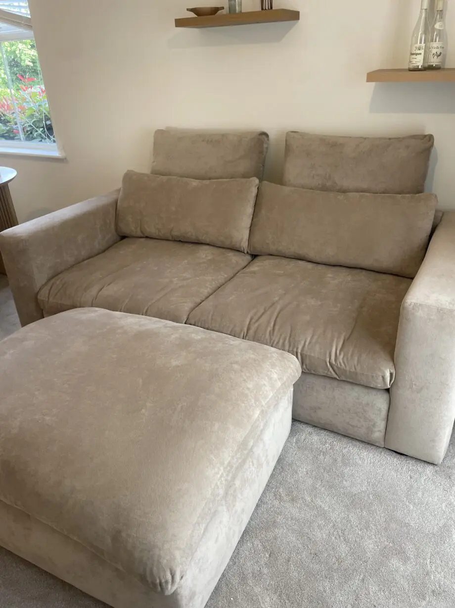 OPA Living Modular Cloud Sofa and Footstool