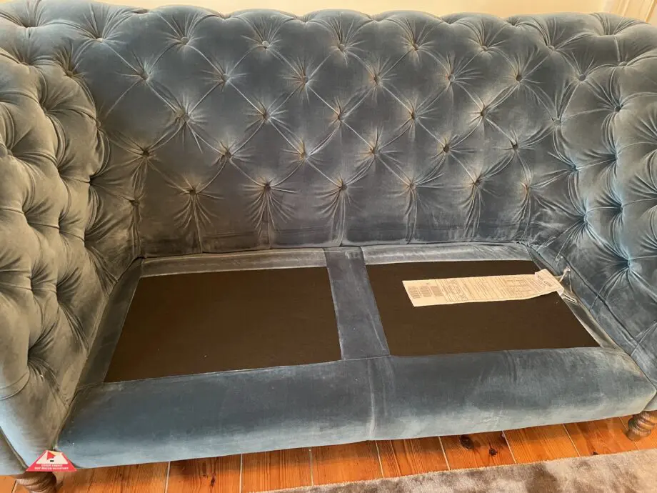 Sofa.com Oscar 2 Seater Sofa in Deep Turquoise Velvet