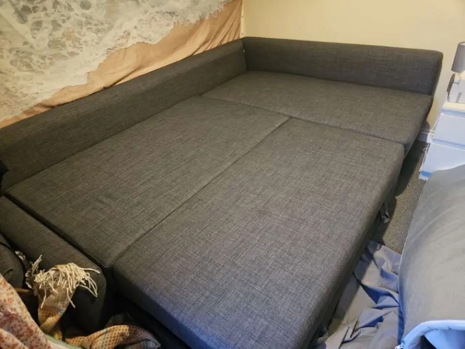 Interchangeable Corner Sofa Bed & Topper