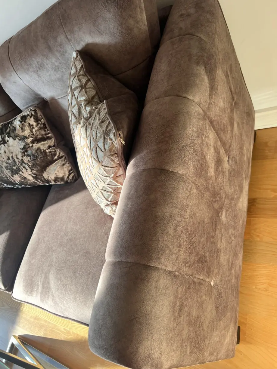 Furniture Village Ariana Dapple chocolate Sofas - 4 and 2 seaters sofas