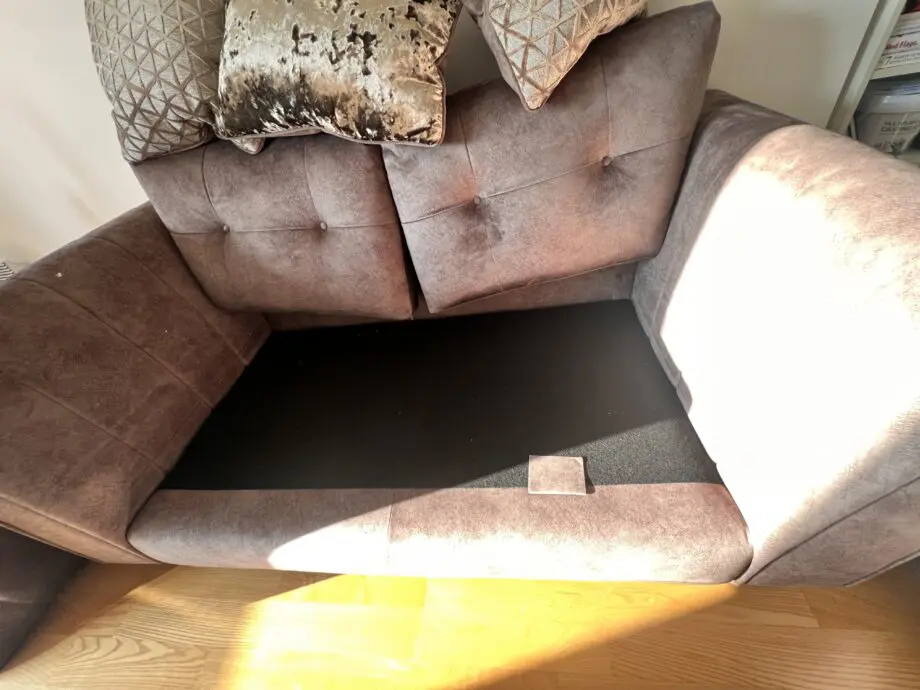 Furniture Village Ariana Dapple chocolate Sofas - 4 and 2 seaters sofas