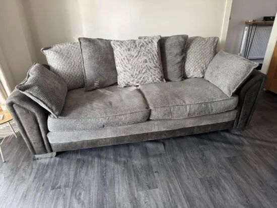 Dfs, Hettie Range, grey sofa set