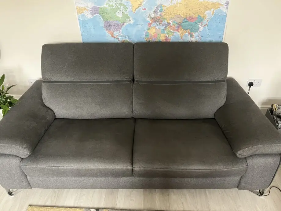 Sofology 3 seater grey sofa