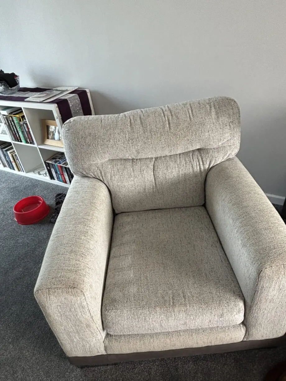 SCS light grey corner sofa