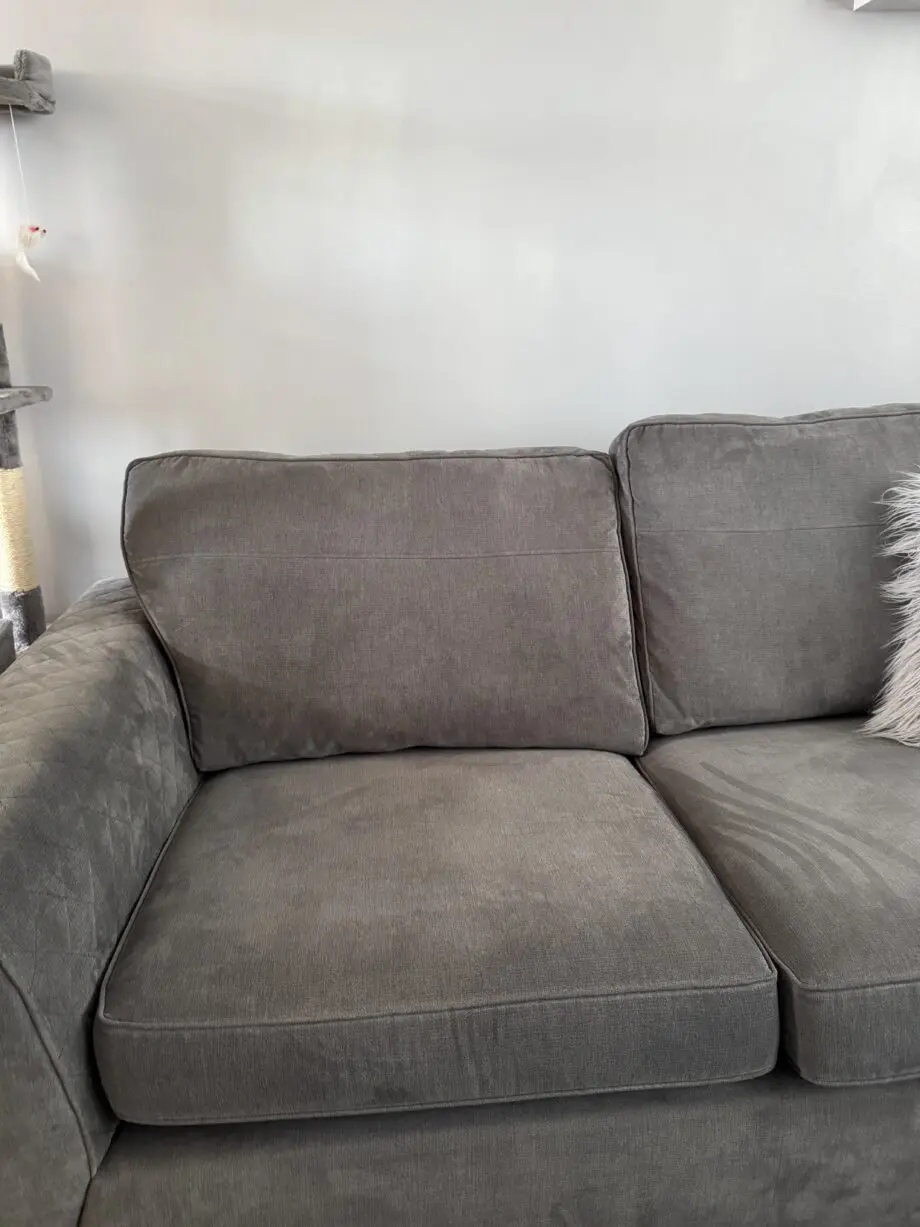 DFS Grey Corner Sofa Bed with Extra Two Seating Sofa