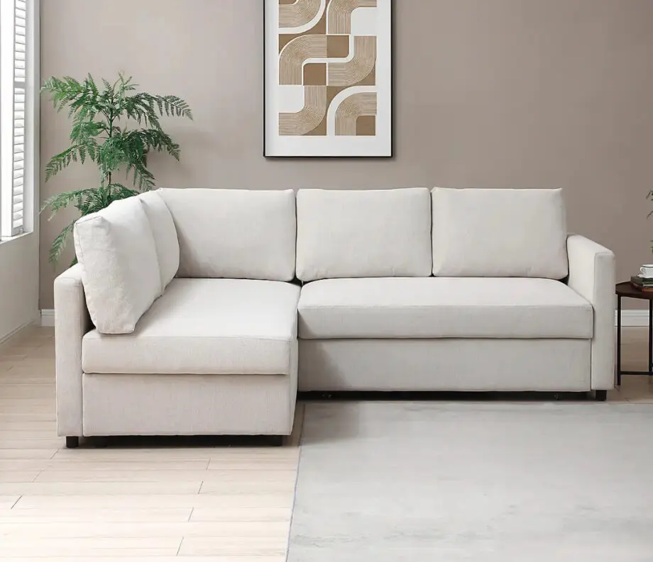 Corner Sofabed Natural
