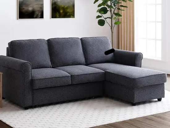 Corner Sofabed Grey