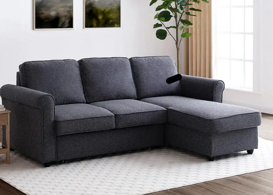 Corner Sofabed Grey