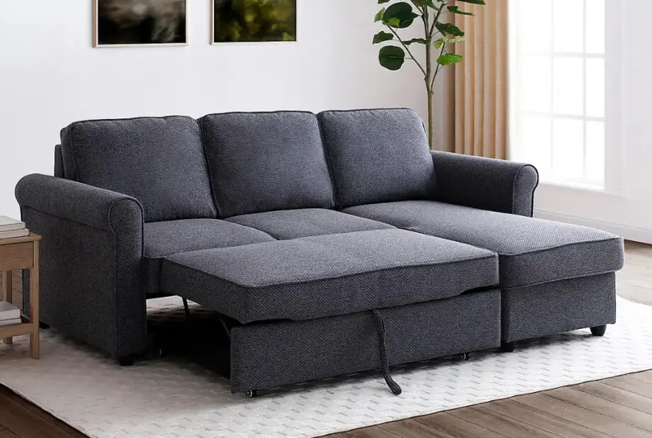Corner Sofabed Grey