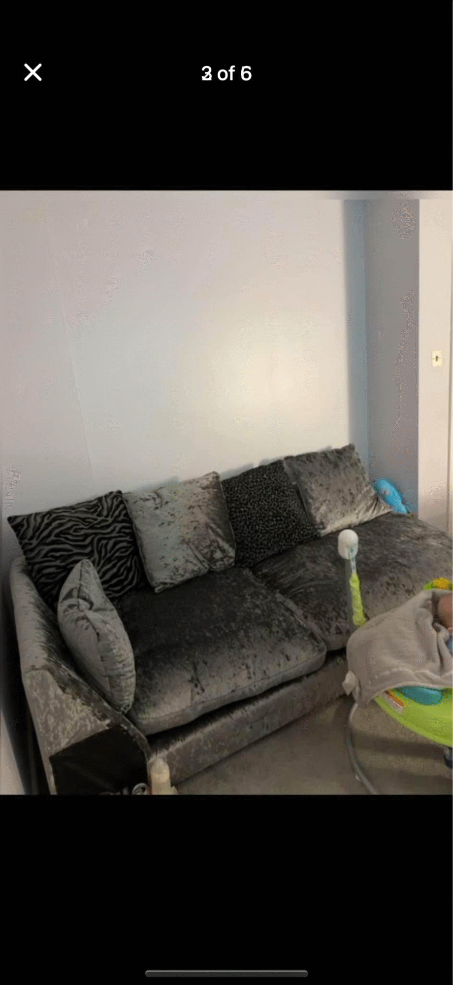 Xara Pillow Back Left Hand Facing Arm 3 Seat Corner Sofa