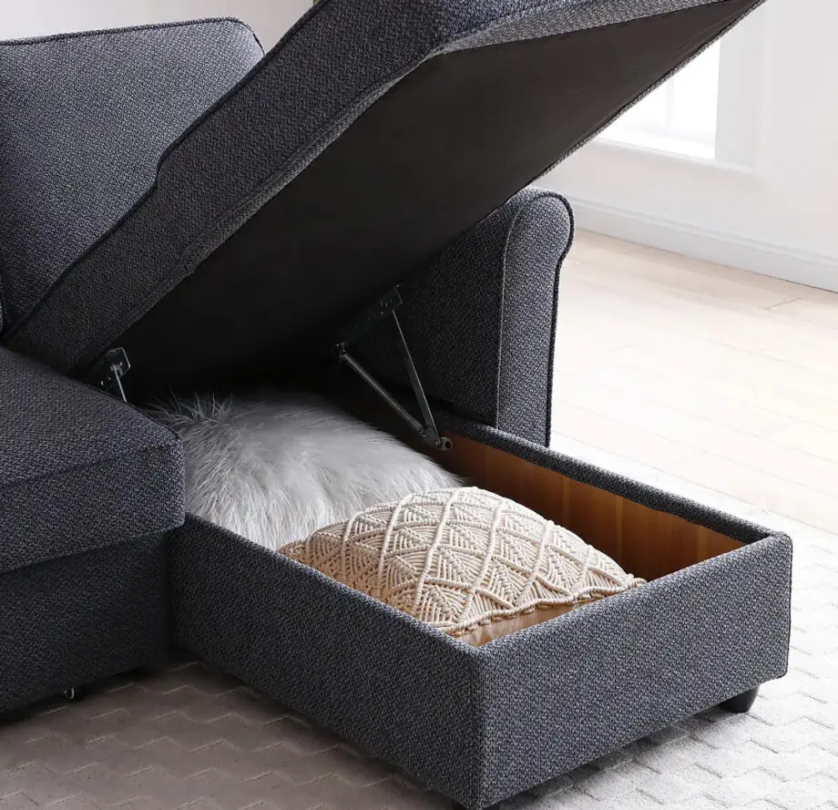 Corner Sofabed Grey