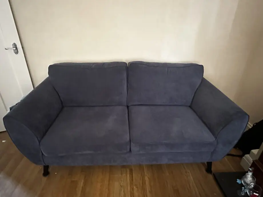 Dfs CHICO sofas dark blue