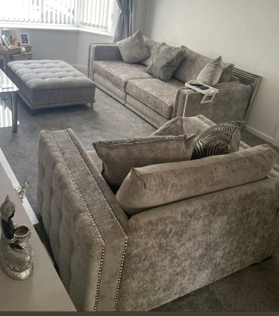 Sofology 4 seater and love chair