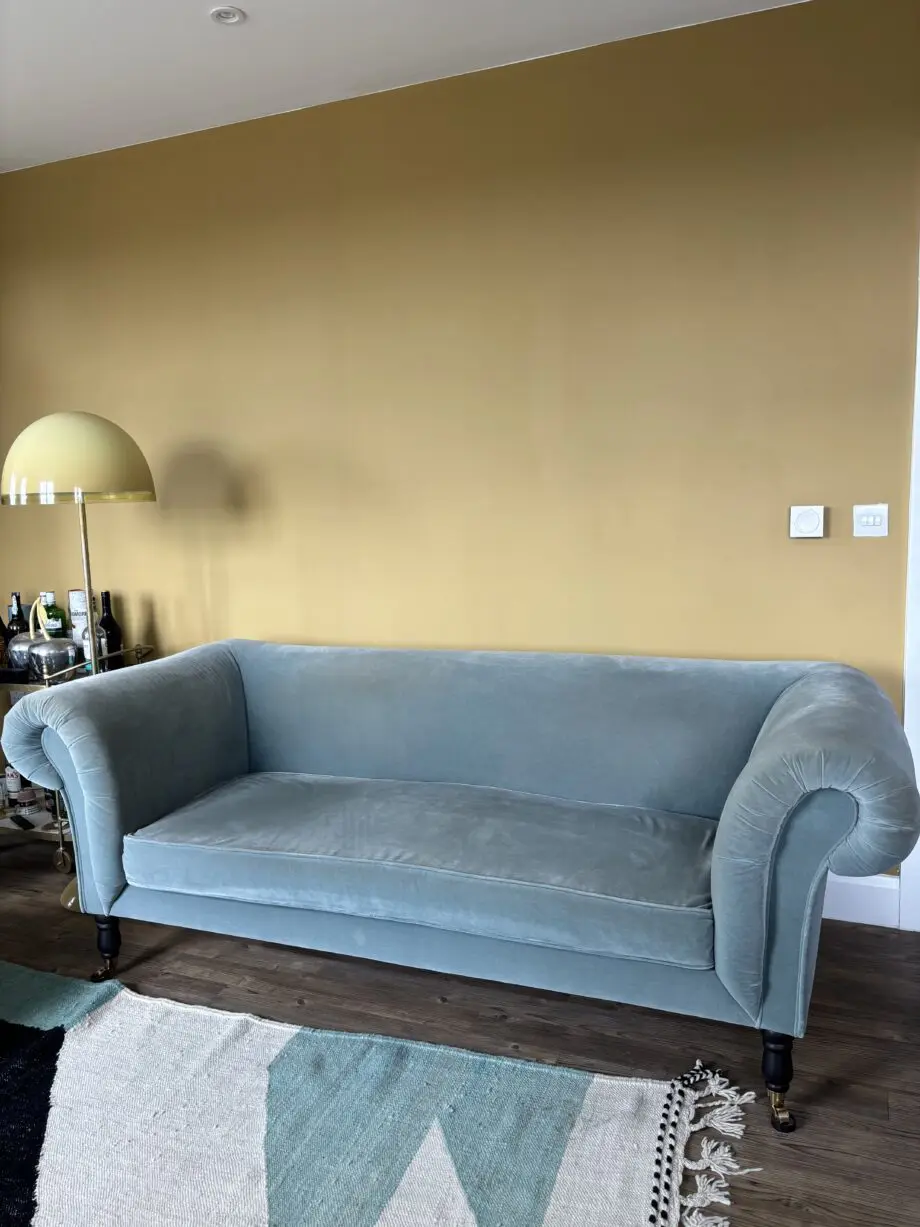 Dusty Blue velvet Love Your Home Sofa