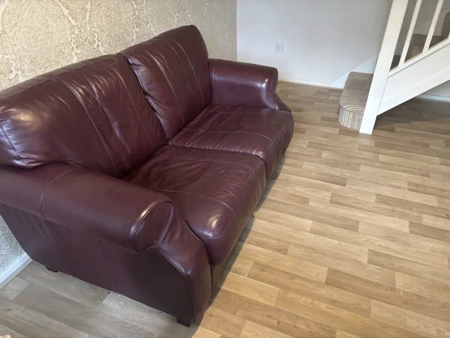 Brown 2 Seater Sofa