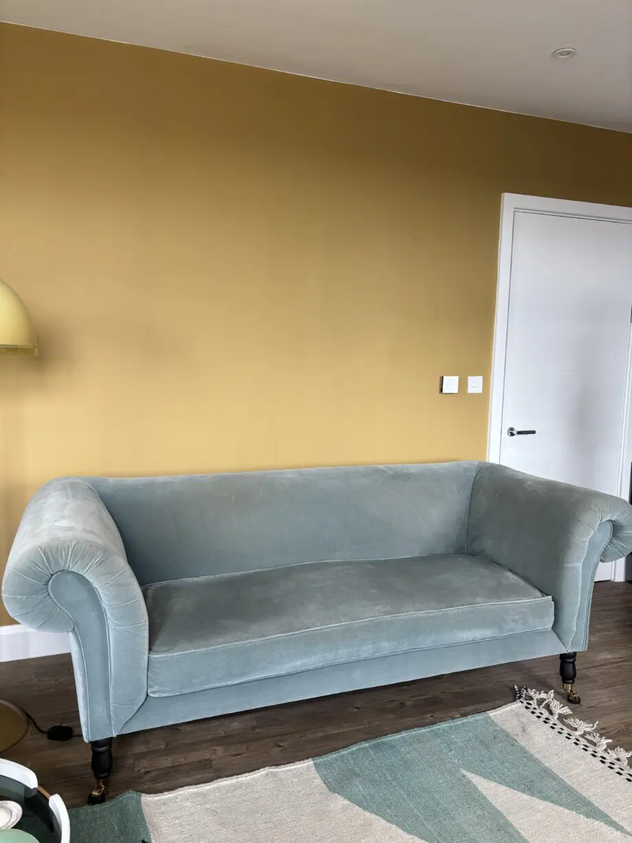 Dusty Blue velvet Love Your Home Sofa