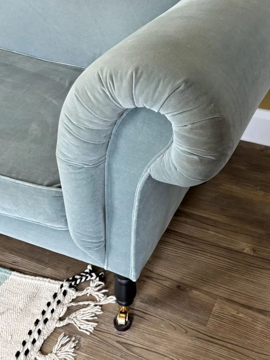 Dusty Blue velvet Love Your Home Sofa