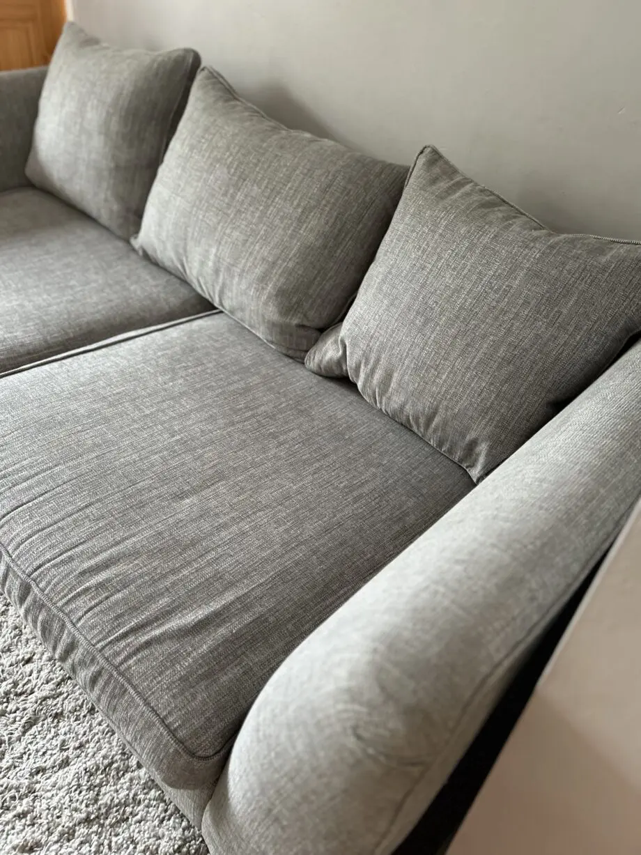 Sofology Edgware 3-seater grey sofa