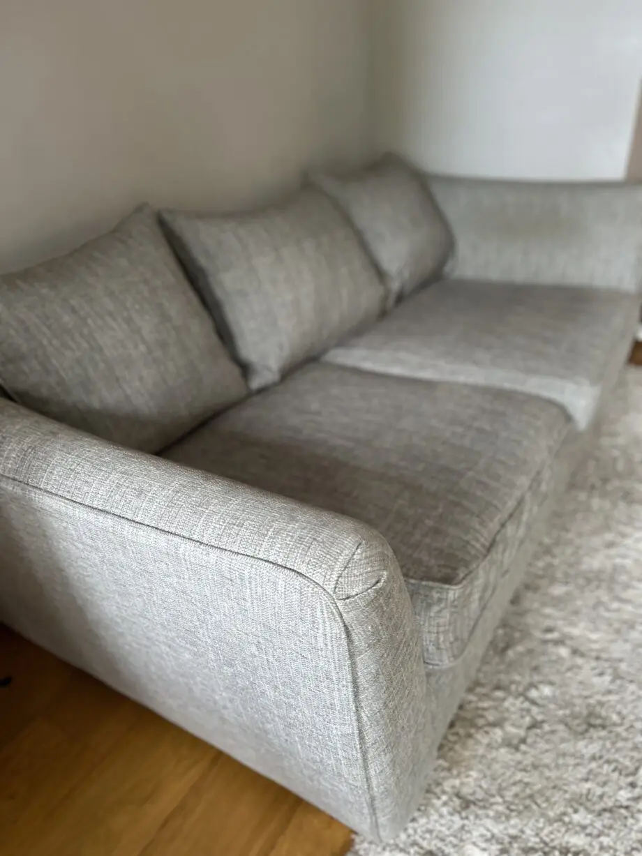 Sofology Edgware 3-seater grey sofa