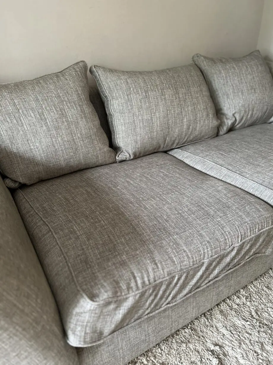 Sofology Edgware 3-seater grey sofa