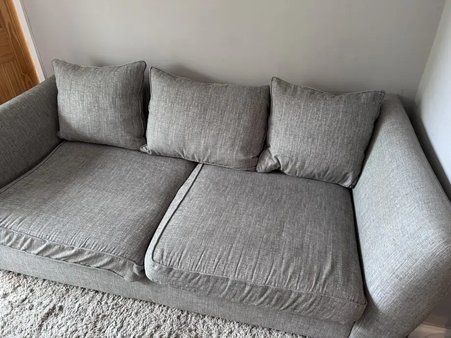 Sofology Edgware 3-seater grey sofa
