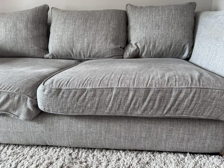 Sofology Edgware 3-seater grey sofa