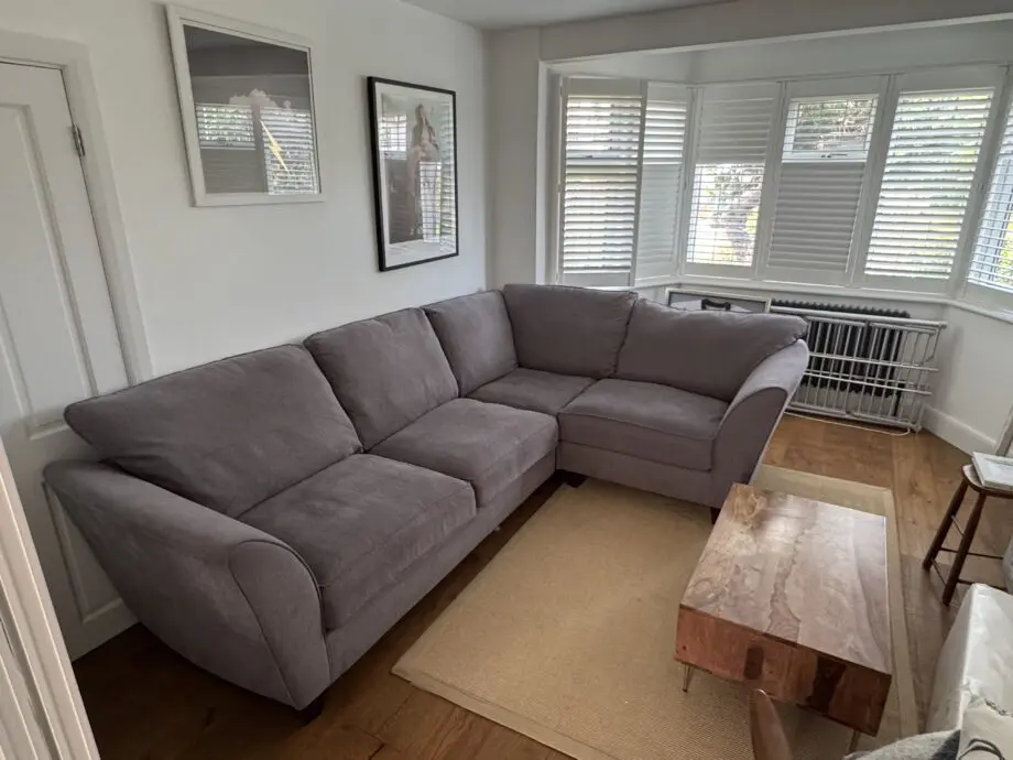 Furniture Village Grey Tangier Corner Sofa