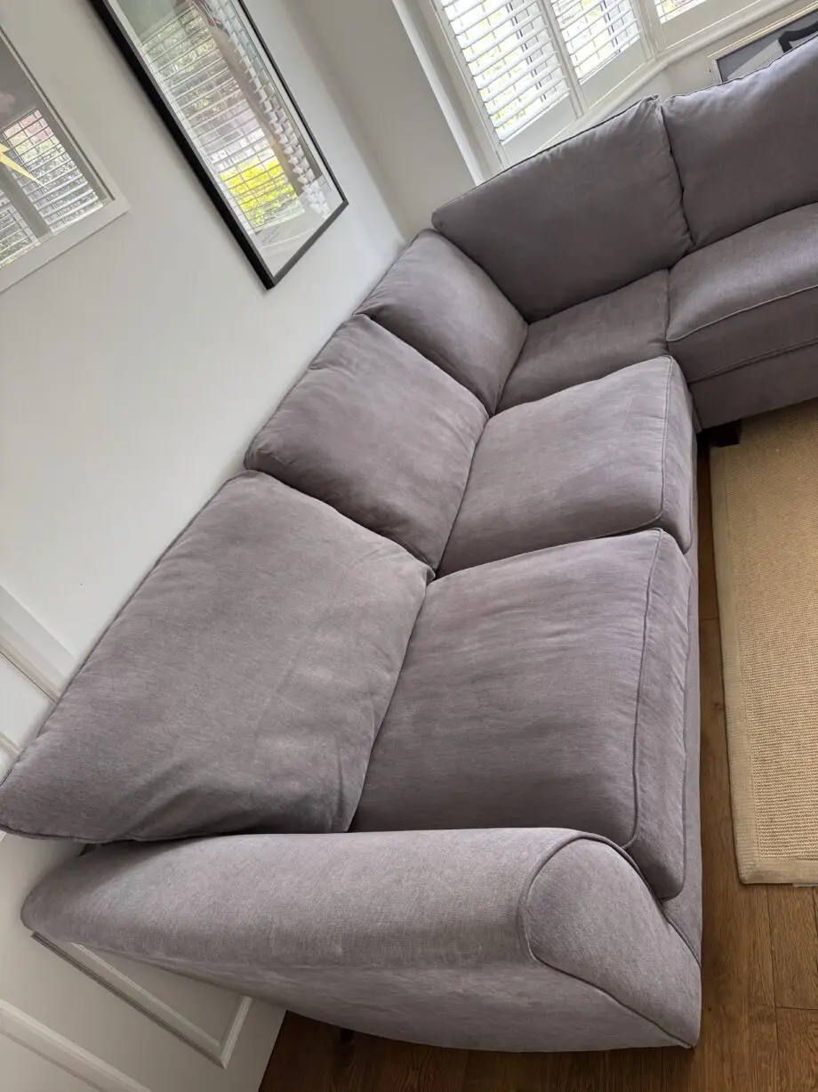 Furniture Village Grey Tangier Corner Sofa