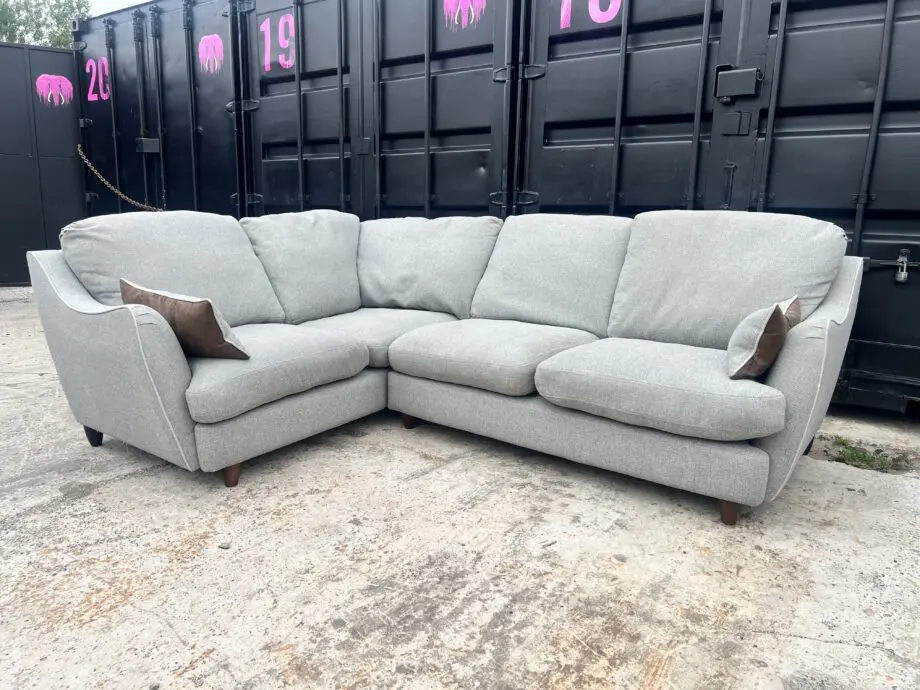 Grey L Shape Corner Sofa Delivery Available