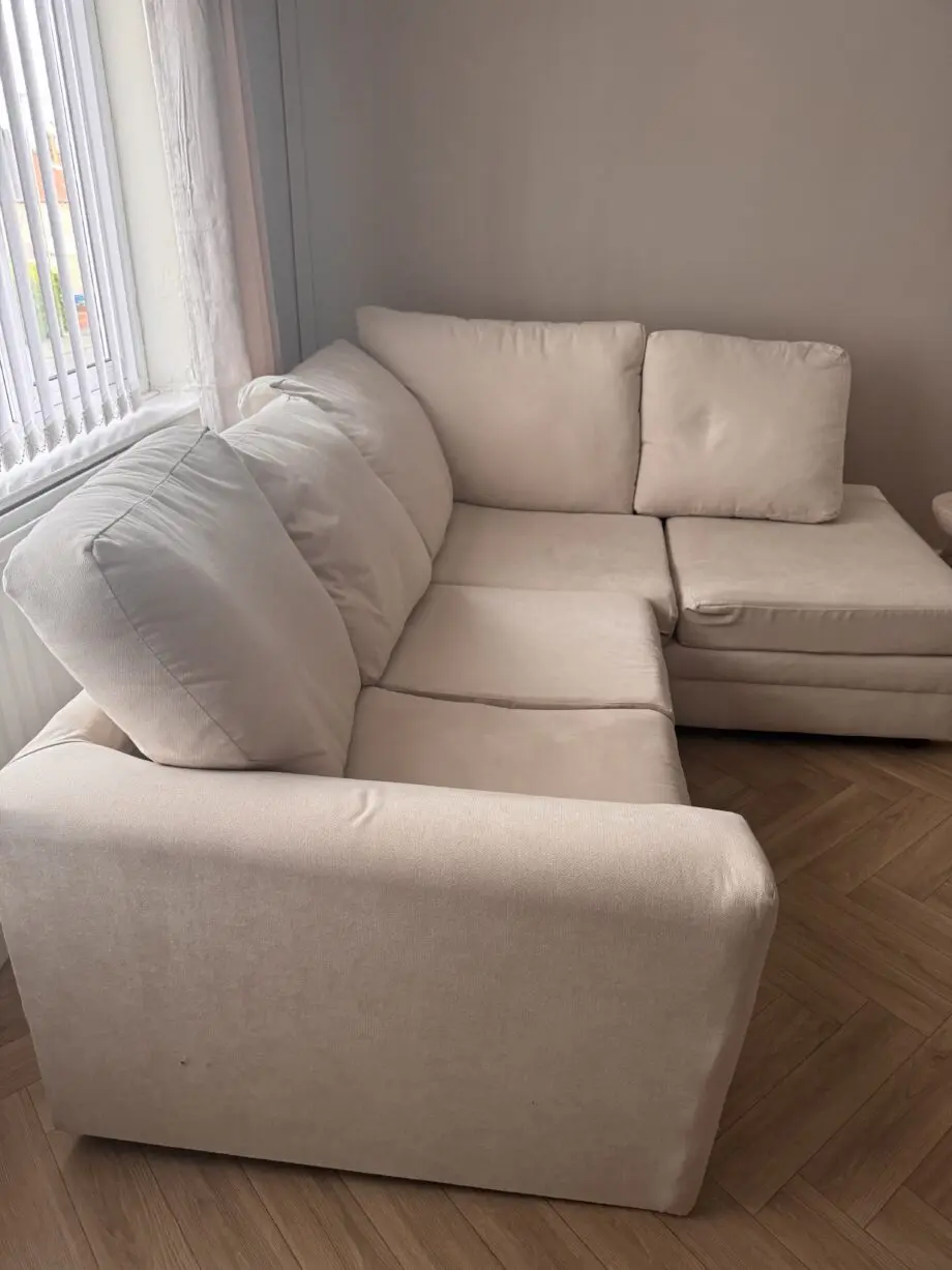 Beige Corner Couch