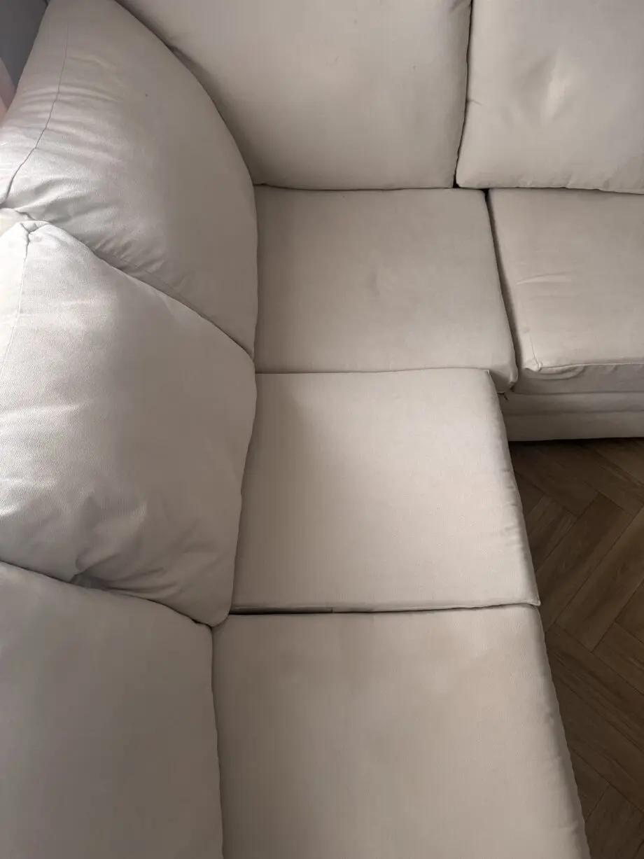 Beige Corner Couch