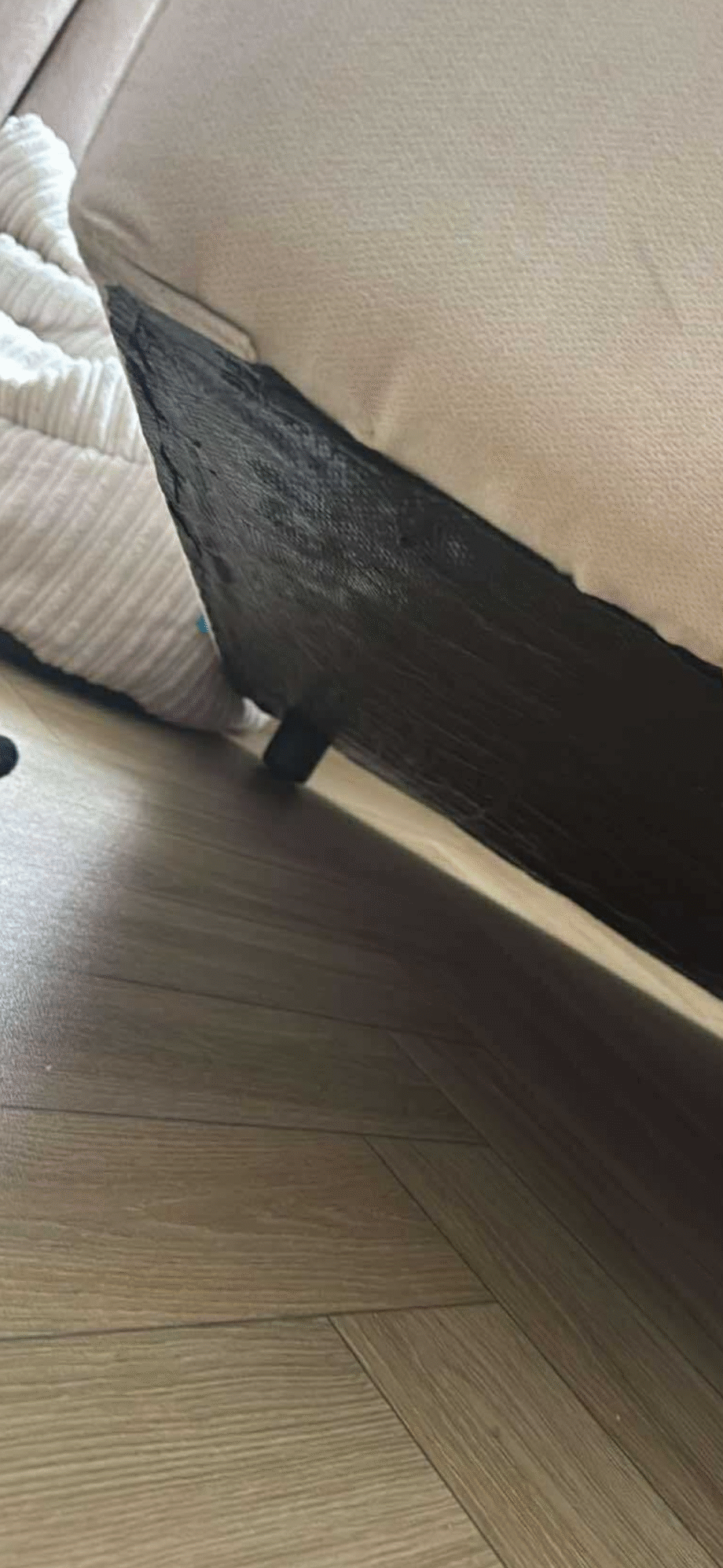 Beige Corner Couch