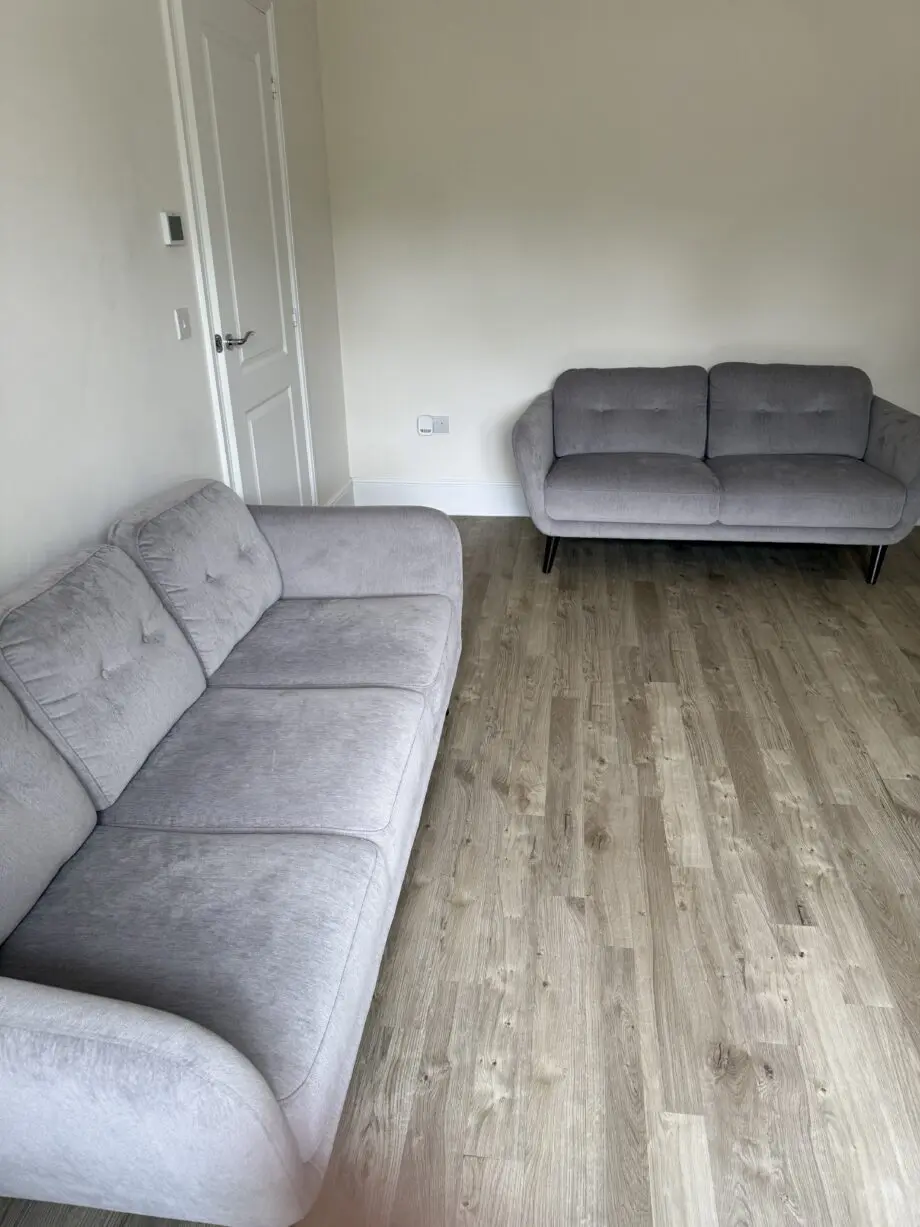 Grey Arlo 3 seater and 2 seater Sofas from John Lewis