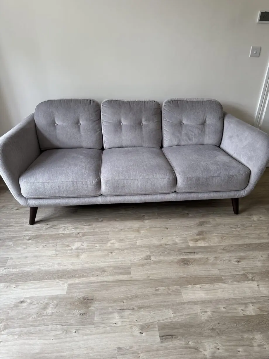 Grey Arlo 3 seater and 2 seater Sofas from John Lewis