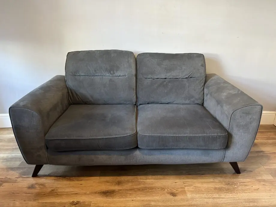 DFS Grey 2 Seater Sofa