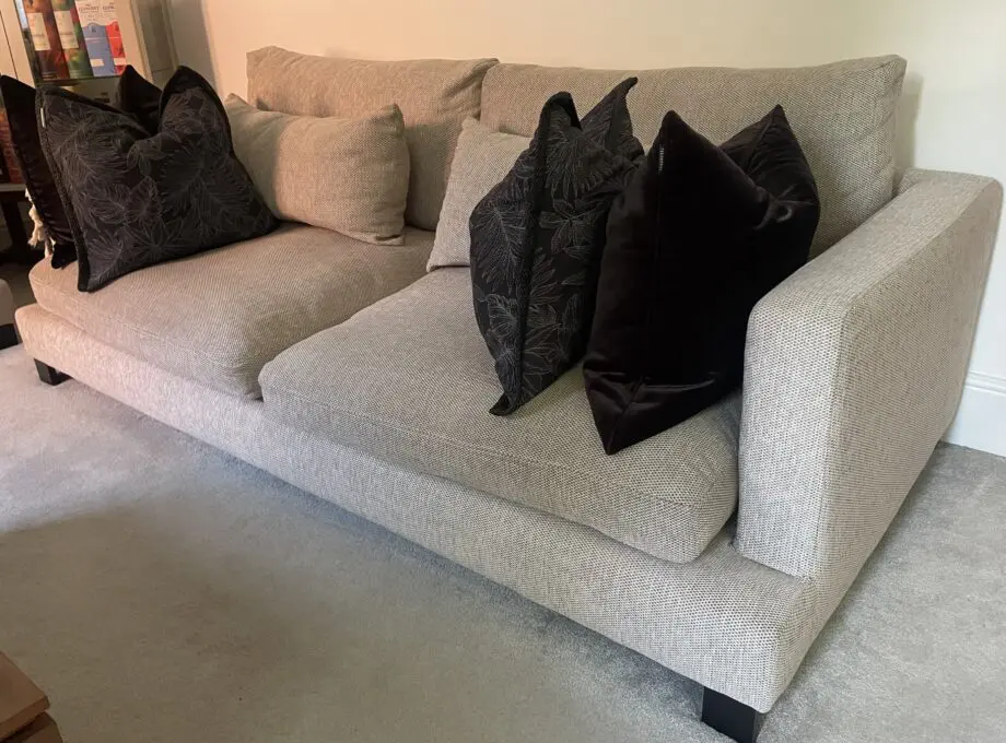 Contemporary Comfort with Timeless Style – 3 & 4 Seater Dwell Sofas (Beige/ Oatmeal)