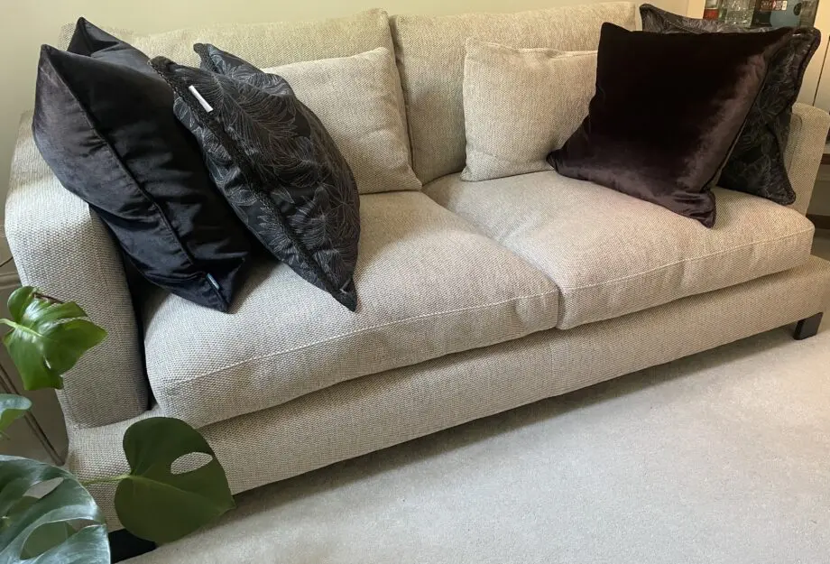 Contemporary Comfort with Timeless Style – 3 & 4 Seater Dwell Sofas (Beige/ Oatmeal)