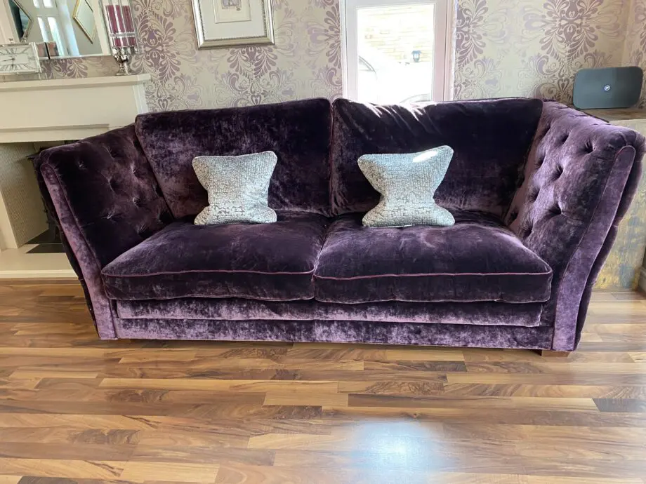 Dansk design 3 seater sofa and love seat